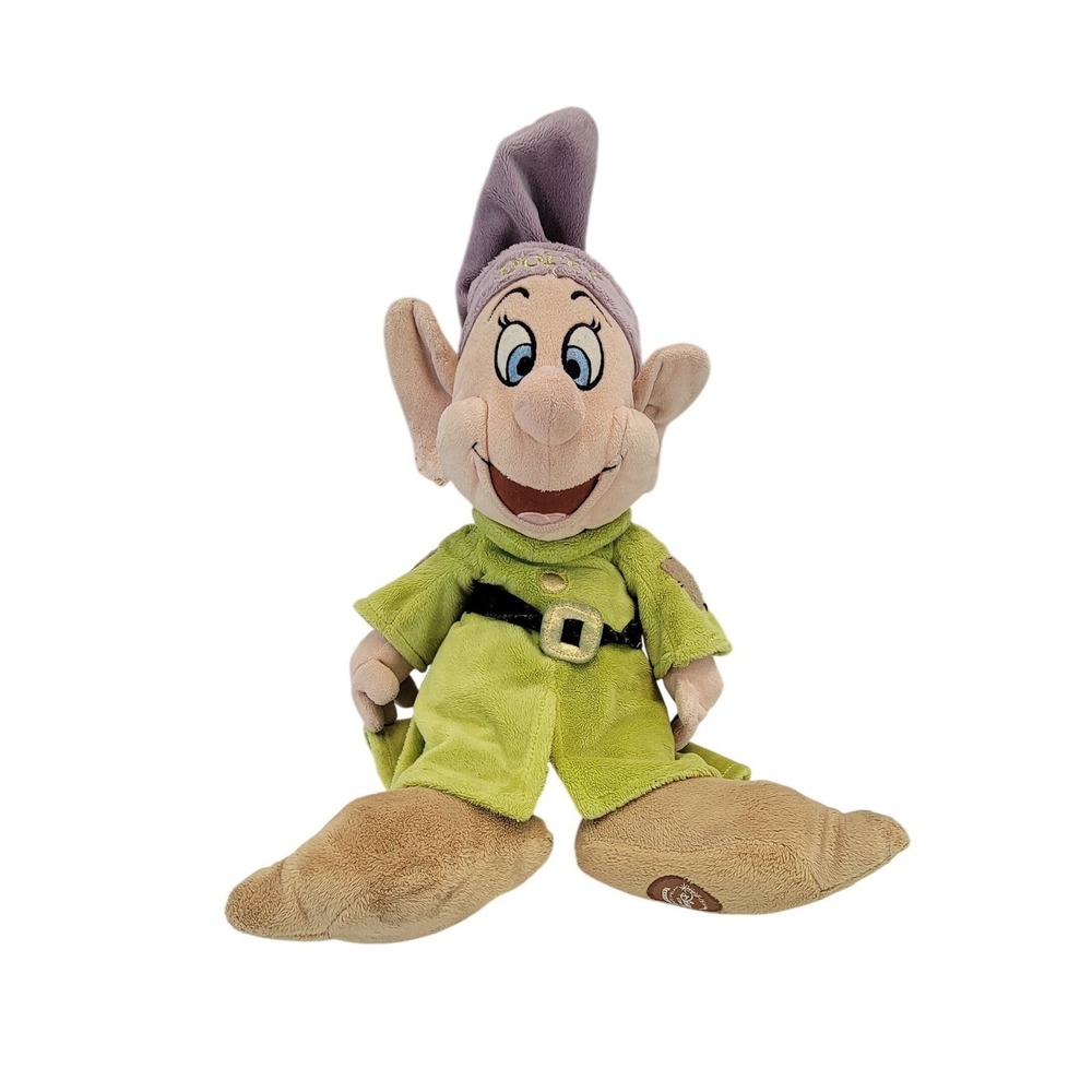 Disney Store‎ Dopey Plush Toy Stuffed Animal "Mc Dopey" Exclusive